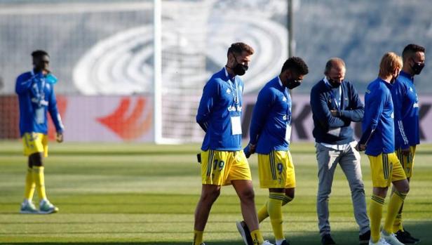 Arias habló en el descanso tras su 'veto'