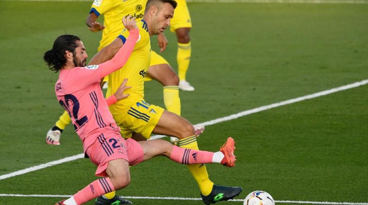 Juan Cala realizó un gran partido ante el Real Madrid.