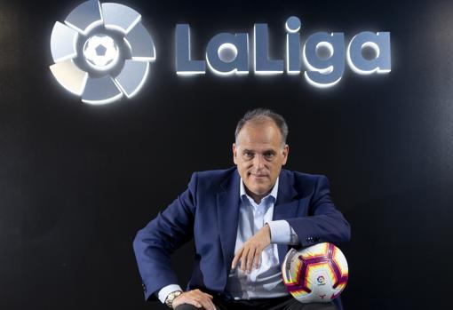 Javier Tebas, presidente de LaLiga.