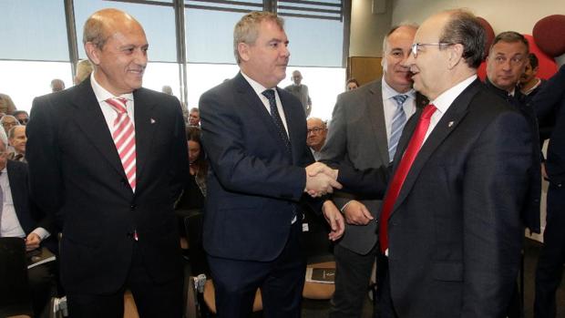 Vizcaíno y Rodri, reunidos en Sevilla