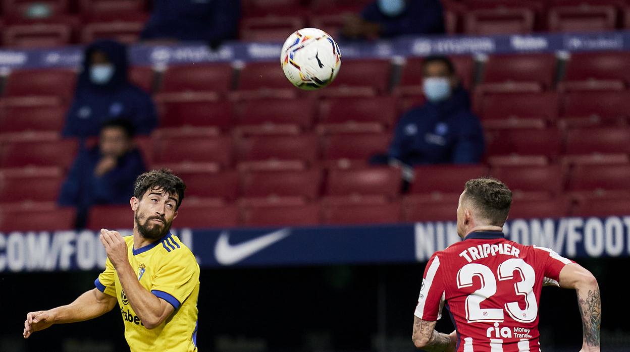 Jairo en una acción del partido