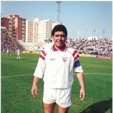 Maradona en Carranza.