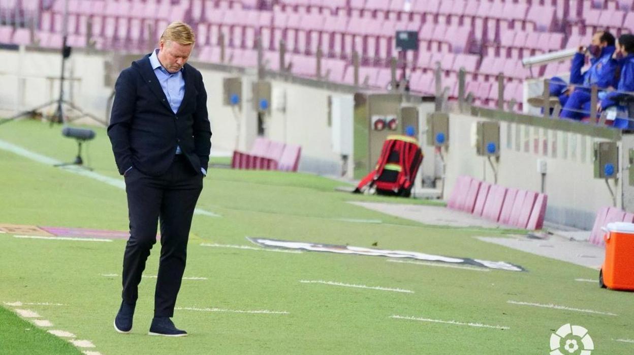 Ronald Koeman, entrenador del Barça.