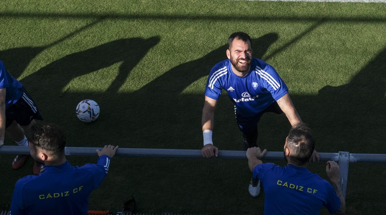 El guardameta David Gil tendrá minutos en la Copa del Rey.