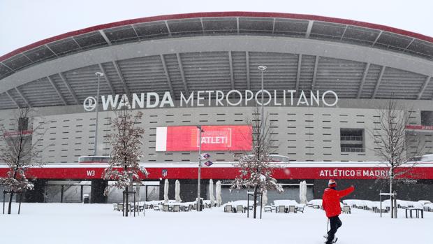 El Atlético-Athletic, suspendido por el temporal de nieve