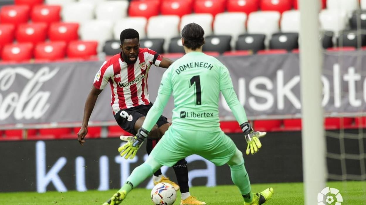 El Athletic firmó el empate ante el Valencia en San Mamés (1-1).