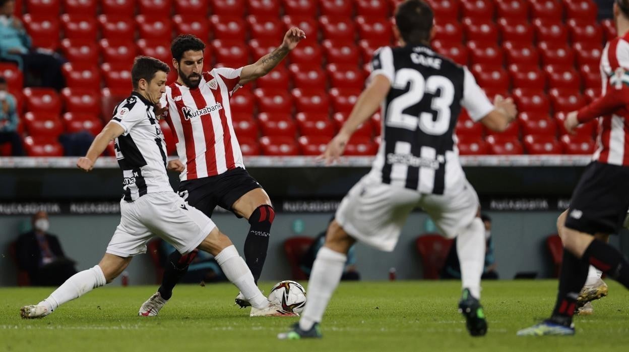 El Athletic jugó la ida de las semifinales de la Copa del Rey en San Mamés ante el Levante.