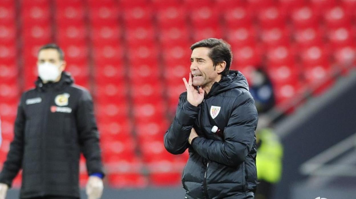 Marcelino es el actual entrenador del Athletic.