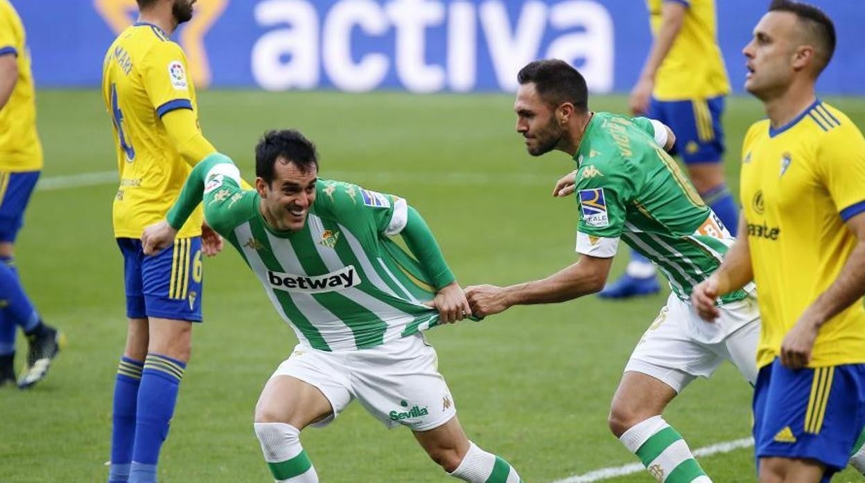 Juanmi marcó el gol de la victoria en el derbi.