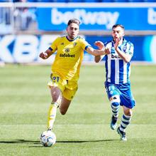 Sobrino ante el Alavés.