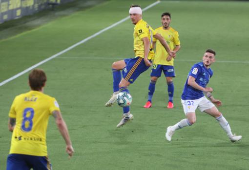 Sergio González se dejó el alma para ascender con el Cádiz CF a Primera.