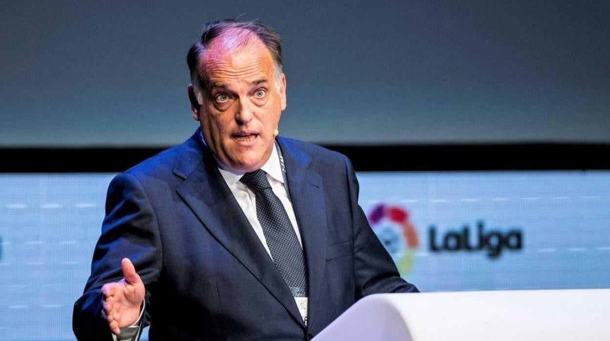 Javier Tebas, presidente de La Liga