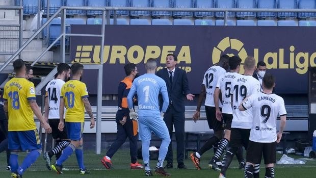 El Cádiz CF no se plantea denunciar al Valencia por sus acusaciones sin pruebas a Juan Cala