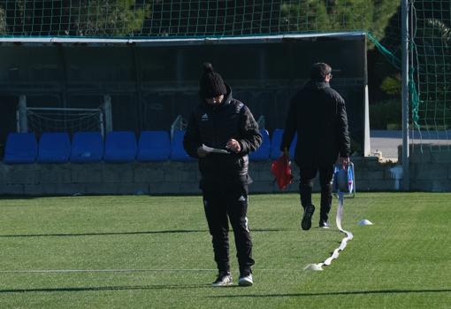 Álvaro Cervera, entrenador del Cádiz CF.