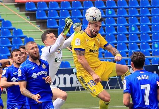 El Cádiz CF ganó 0-1 en Getafe.