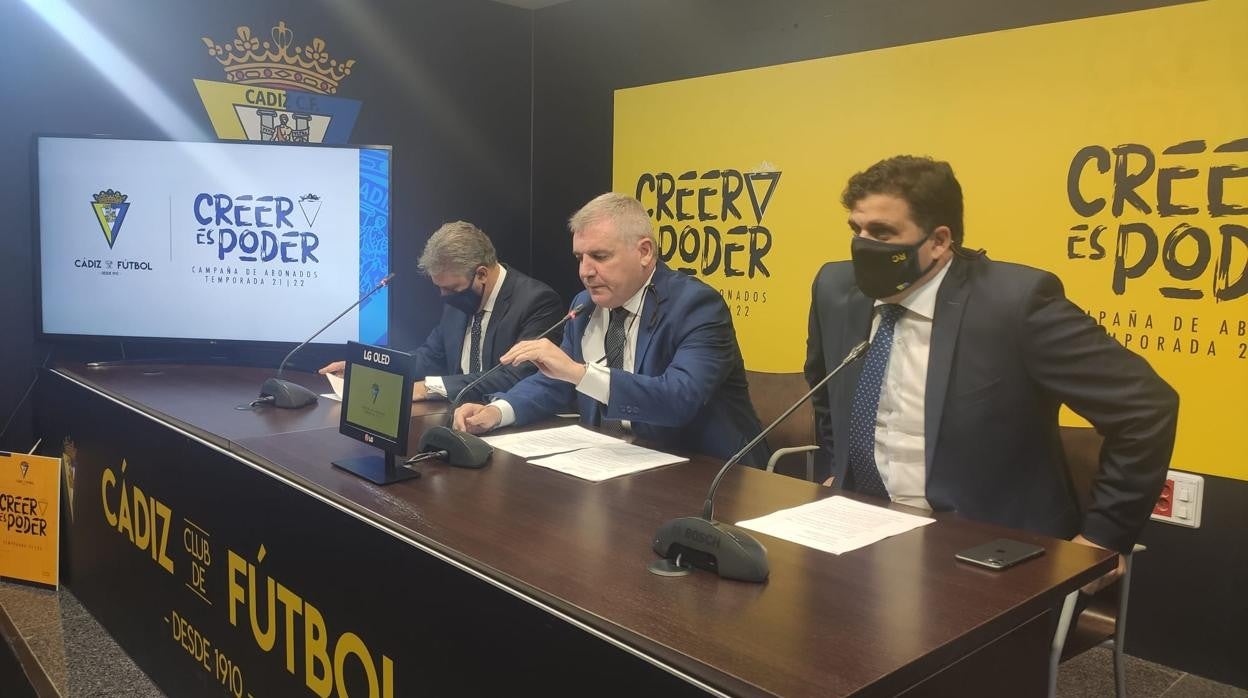 El Cádiz CF ha presentado la campaña de abonados de cara a la temporada 2021/2022.