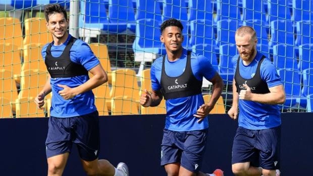 El Cádiz CF inicia su segunda semana de la pretemporada con Marcos Mauro, Haroyan y 'Choco' Lozano