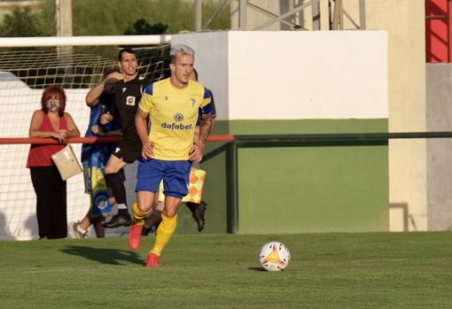 Salvi durante la actual pretemporada.