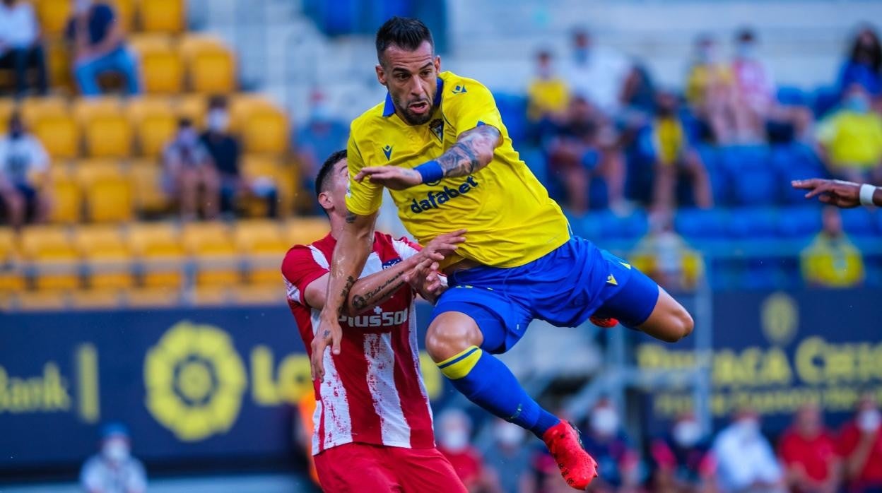 Negredo fue titular ante el Atlético.