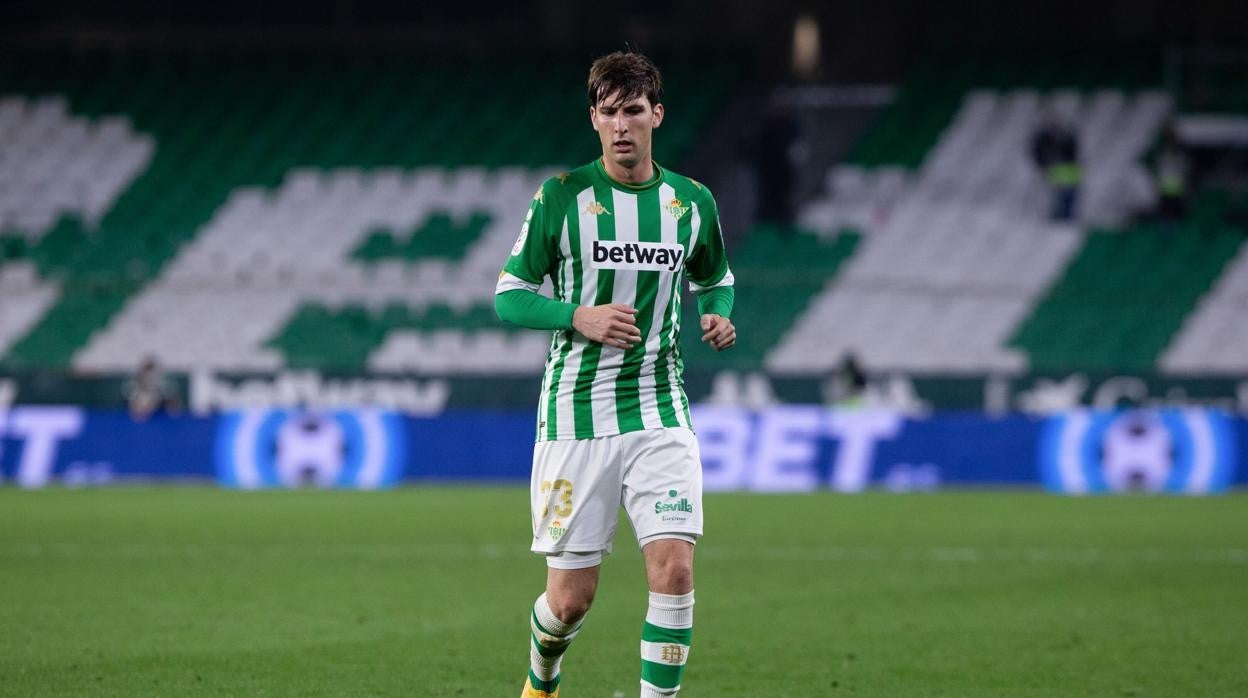 Miranda, jugador del Real Betis.