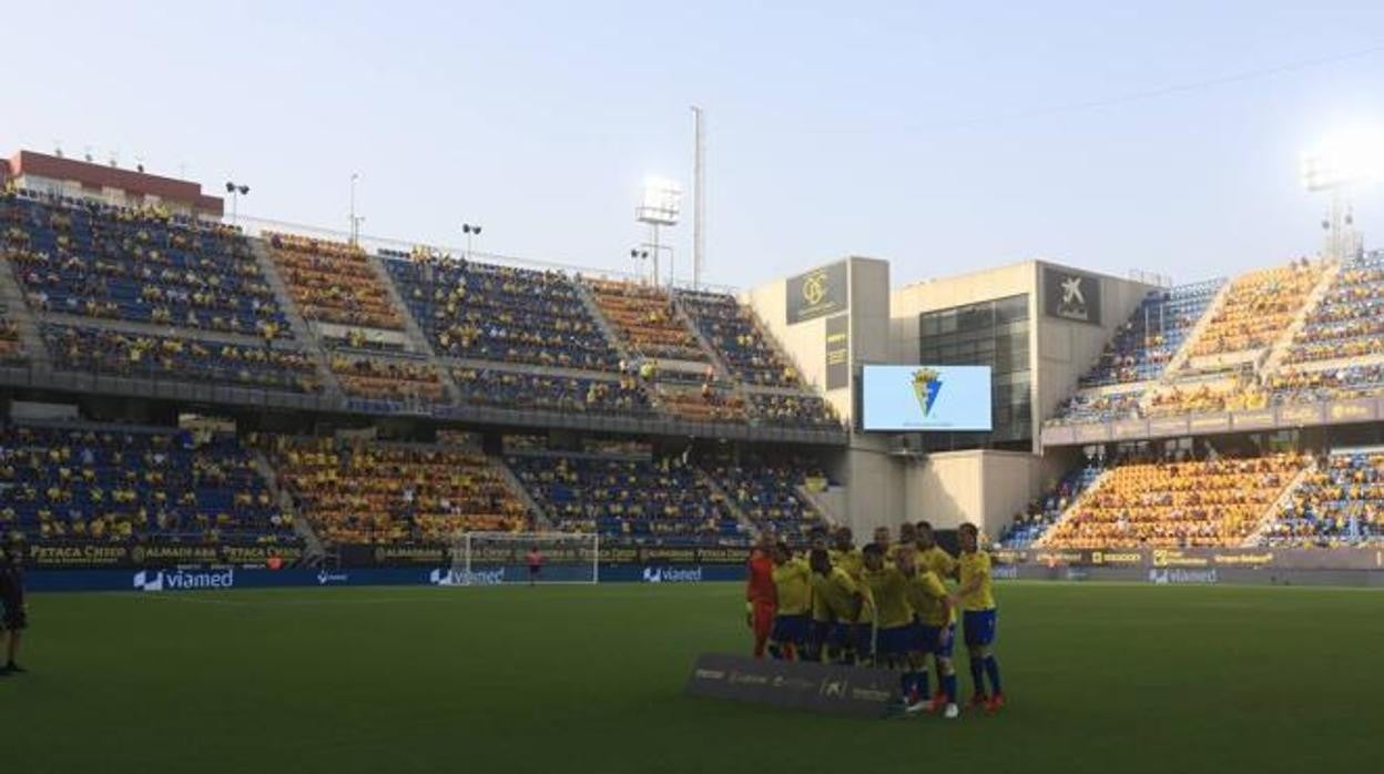 Once del Cádiz el pasado sábado ante el Levante