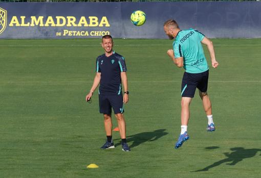 'Vato' Haroyan en un entrenamiento.