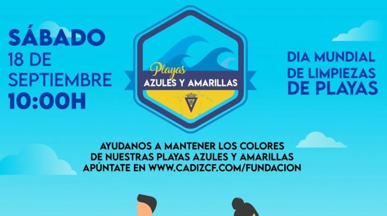 &#039;Playas azules y amarillas&#039;, de la mano de la Fundación Cádiz CF