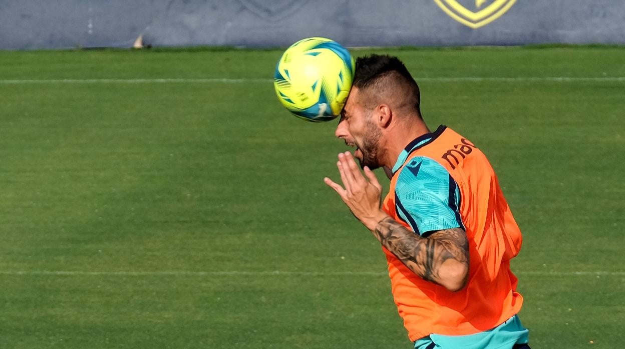 negredo, en un entrenamiento.