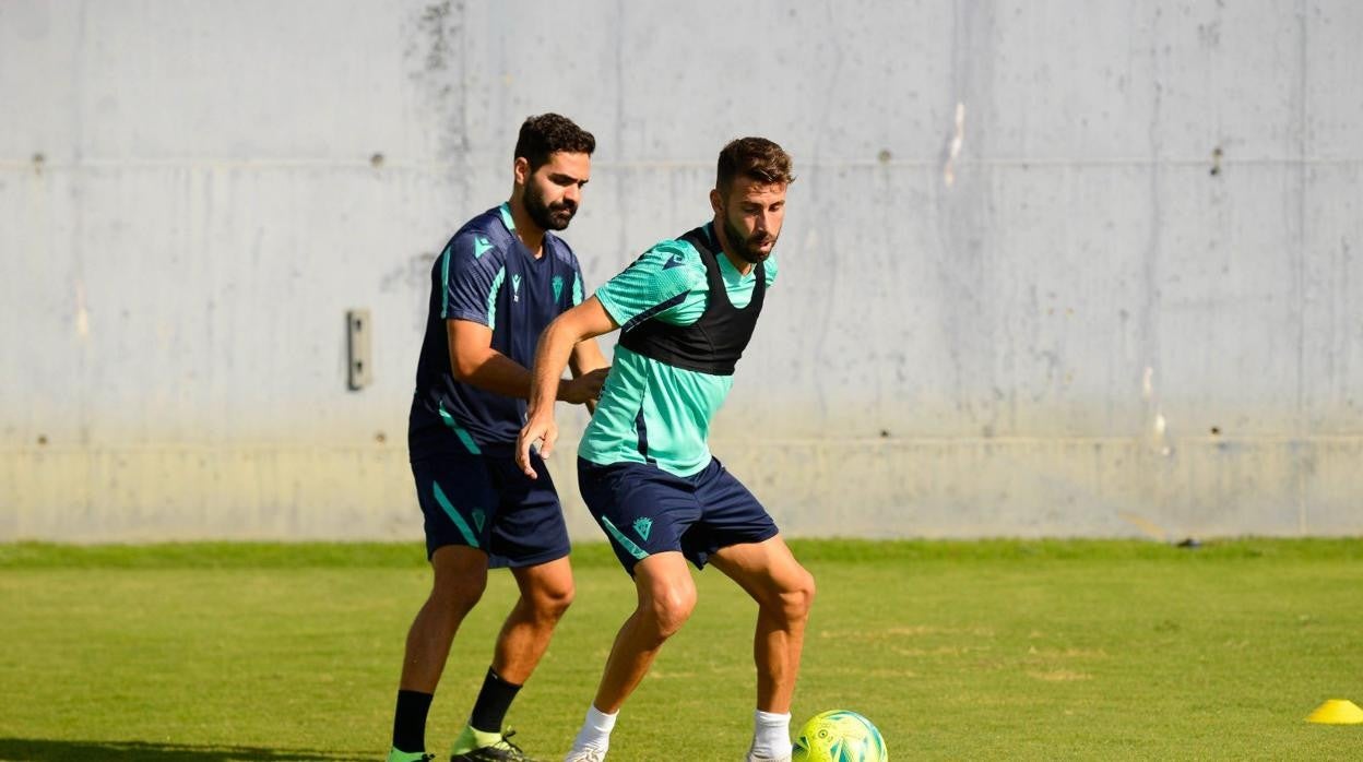 José mari, en una sesión de entrenamiento.