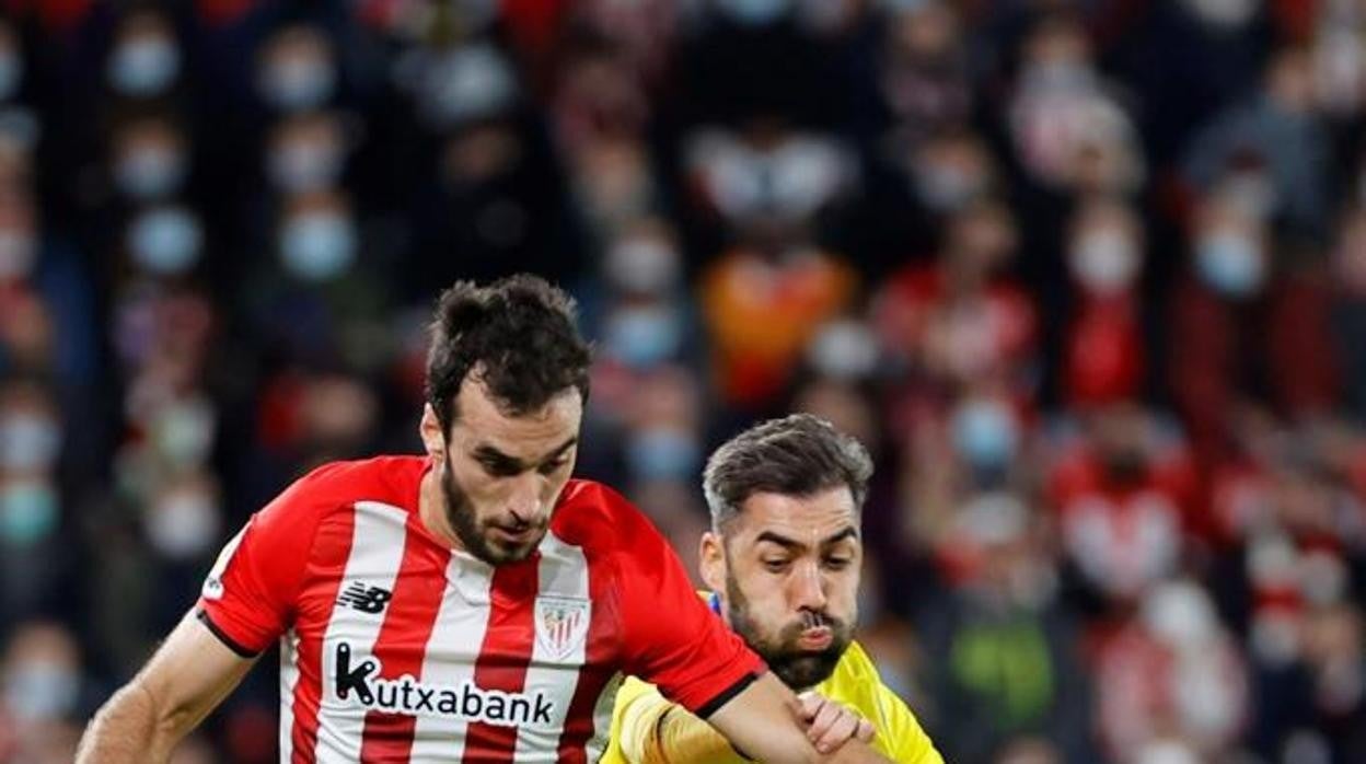 perea, en el partido en san mamés.