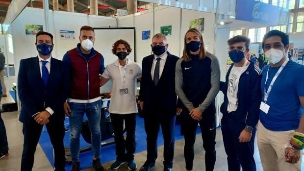 El Cádiz CF, presente en la Feria del Deporte