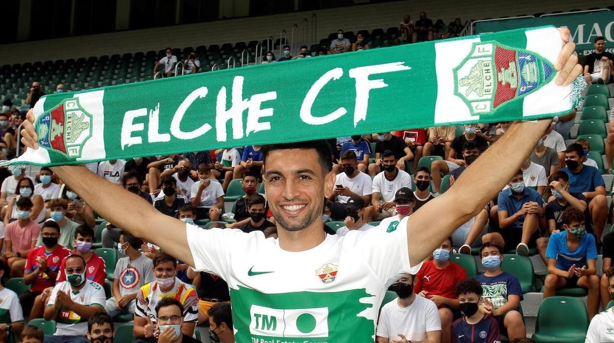 Pastore llegó al Elche el pasado verano.