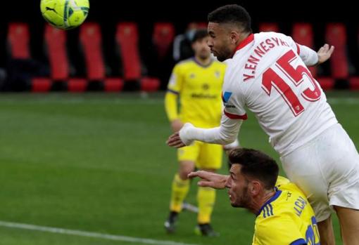 En-Nesyri fue el verdugo del Cádiz CF la temporada pasada.