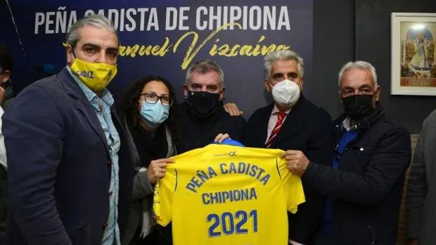 Manuel Vizcaíno ya tiene su peña cadista en Chipiona