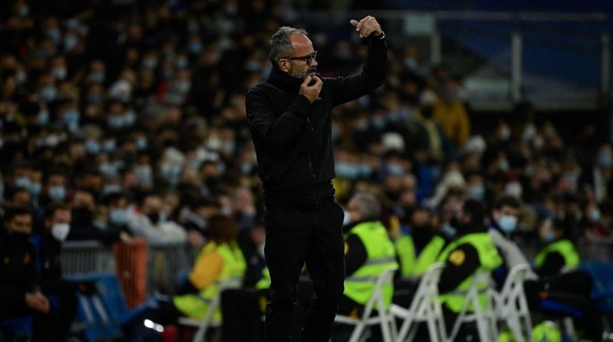 Álvaro Cervera en el Bernabéu