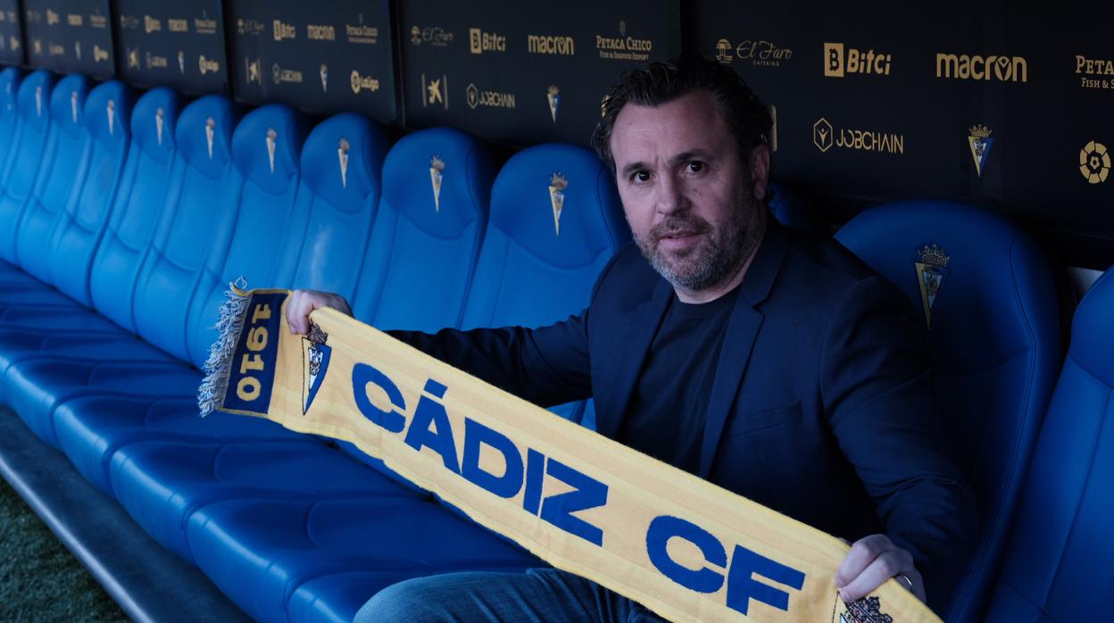 Sergio González, entrenador del Cádiz CF