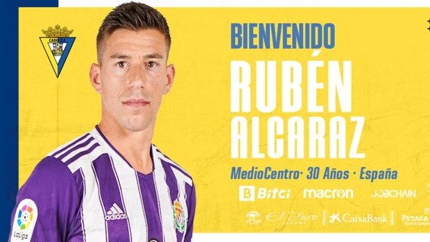 Ya es oficial: Rubén Alcaraz ficha por el Cádiz CF