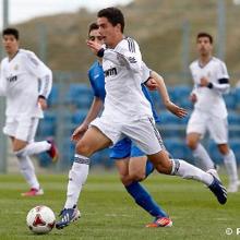 Sobrino, en la cantera del Madrid.