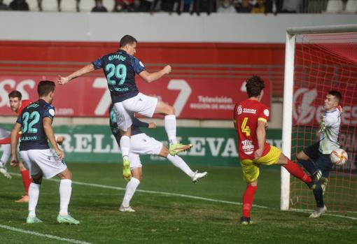 Gol de Osmajic en la Copa del Rey ante el CD Villa de Fortuna.