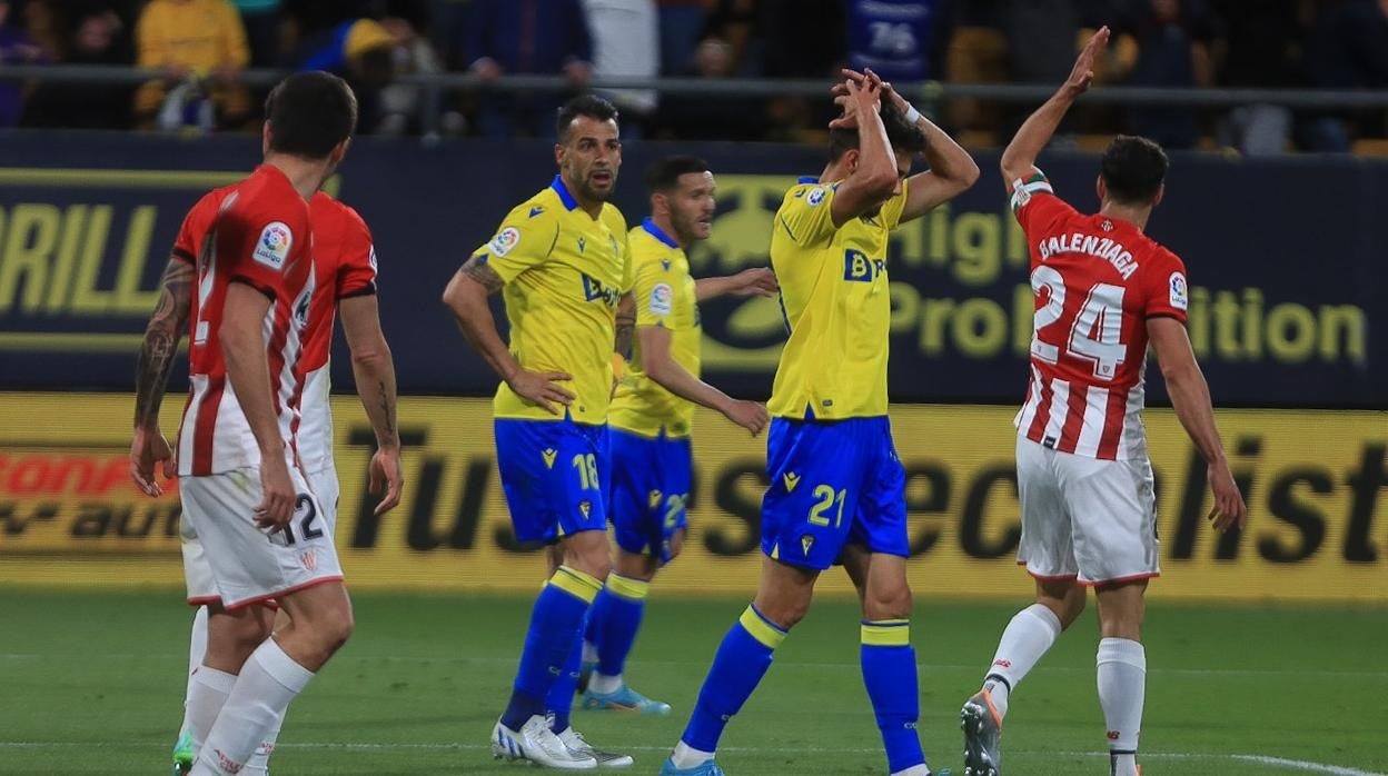 Imagen del Cádiz - Athletic.