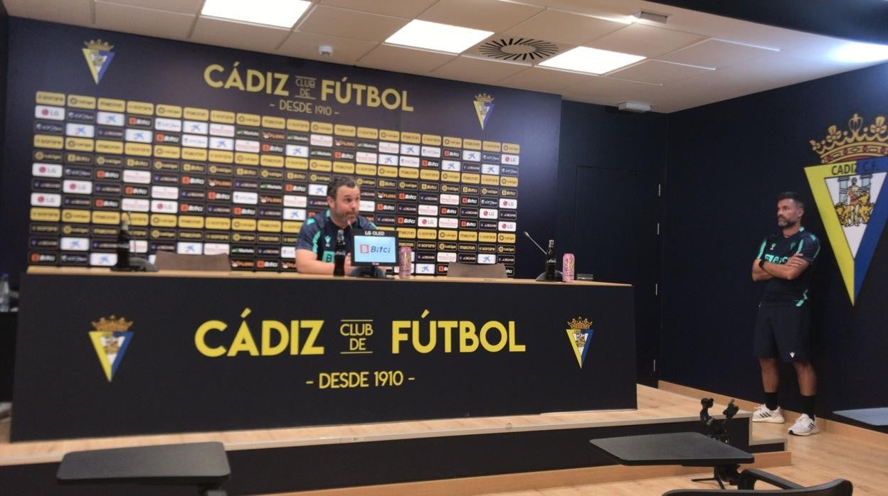 Sergio González, en la rueda de prensa previa al encuentro ante el Real Madrid