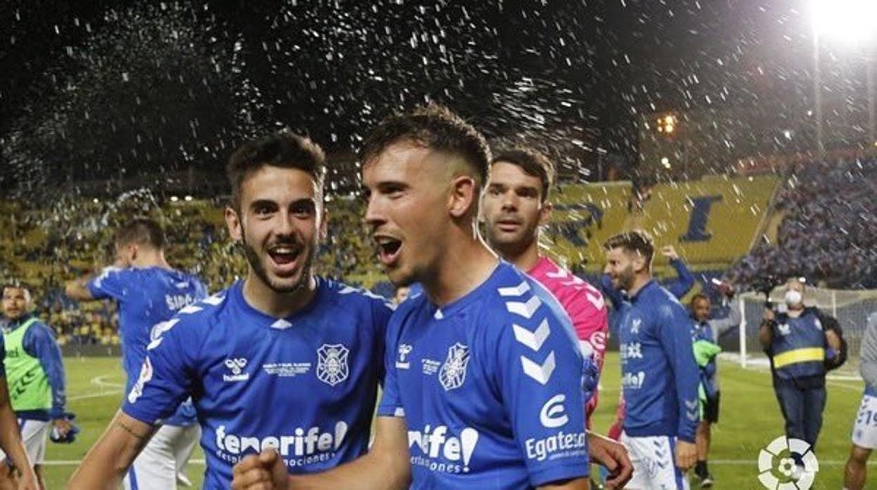 Sergio González celebra el pase a la final del playoff