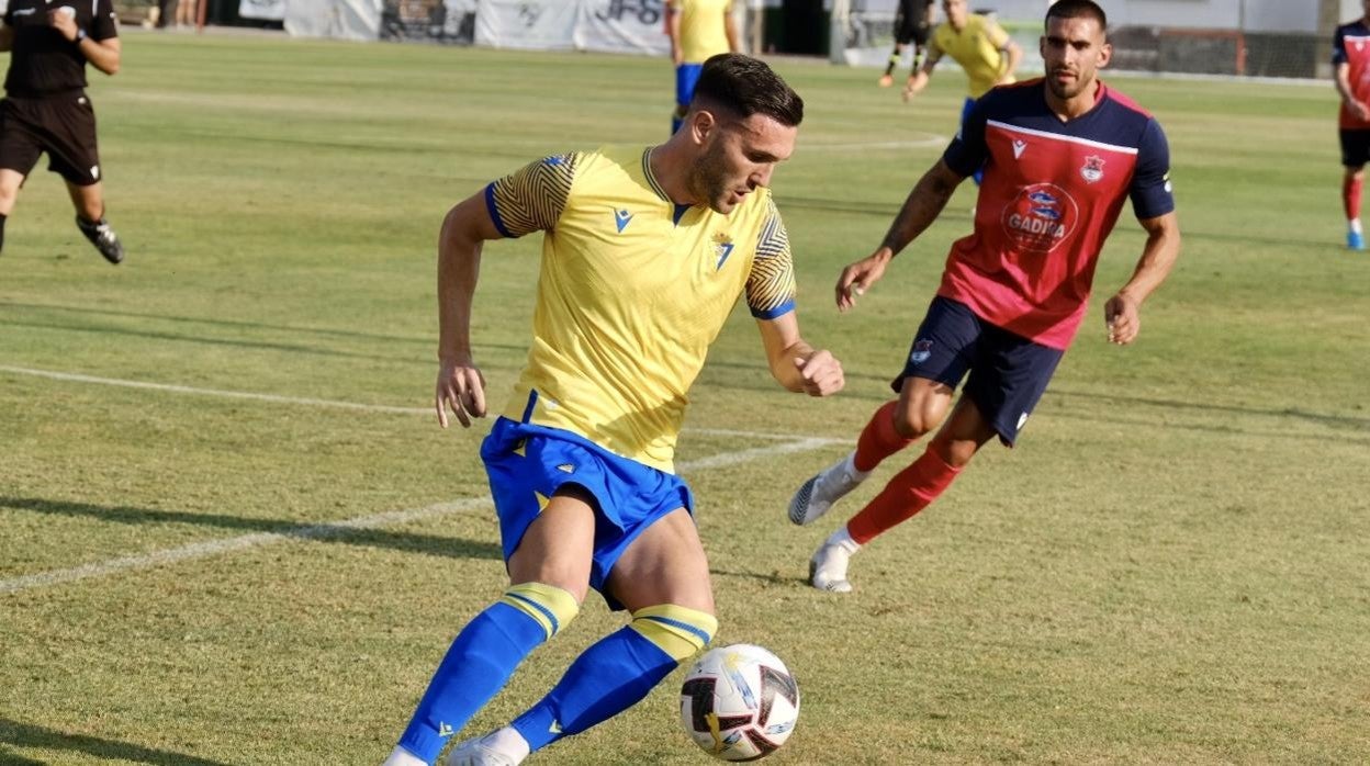 Lucas Pérez ha sido titular en todos los encuentros del Cádiz CF esta pretemporada.