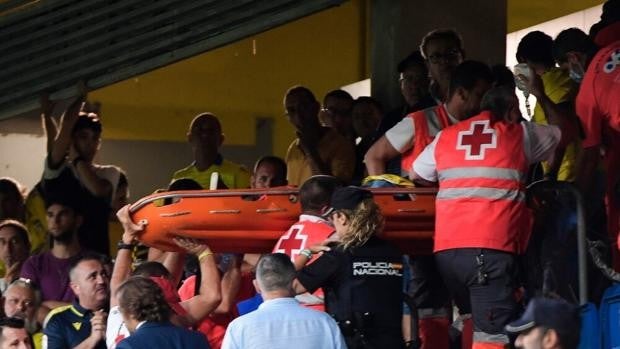 Antonio, el aficionado que sufrió el infarto, evoluciona favorablemente