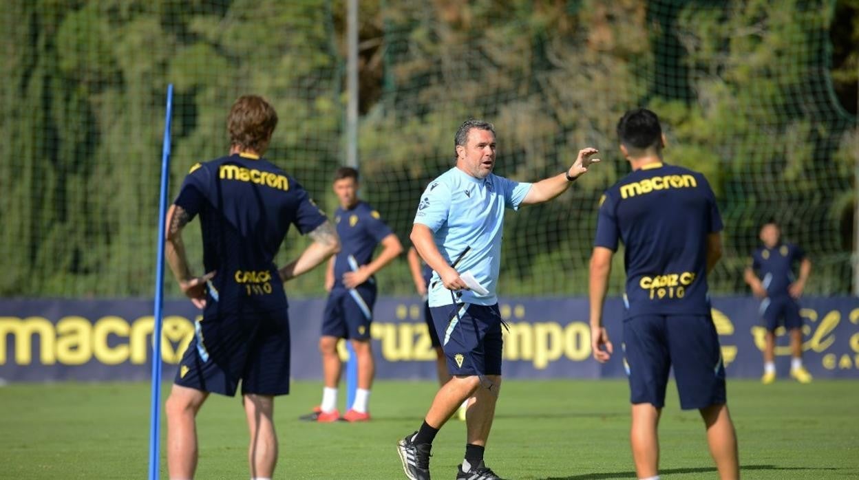 Sergio González, en un entrenamiento.