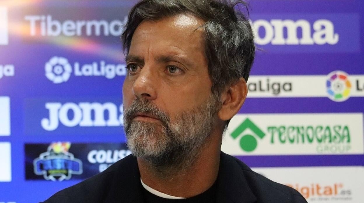 Quique Sánchez Flores, entrenador del Getafe