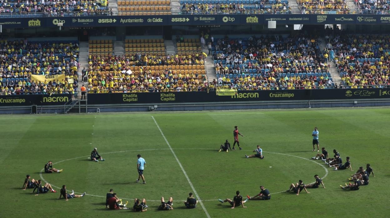 El Cádiz CF prepara su visita a Getafe.