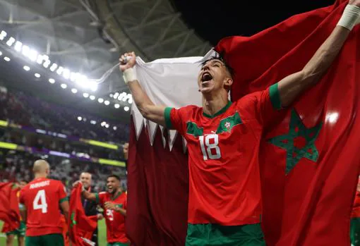 Marruecos está en las semifinales del Mundial de Catar.