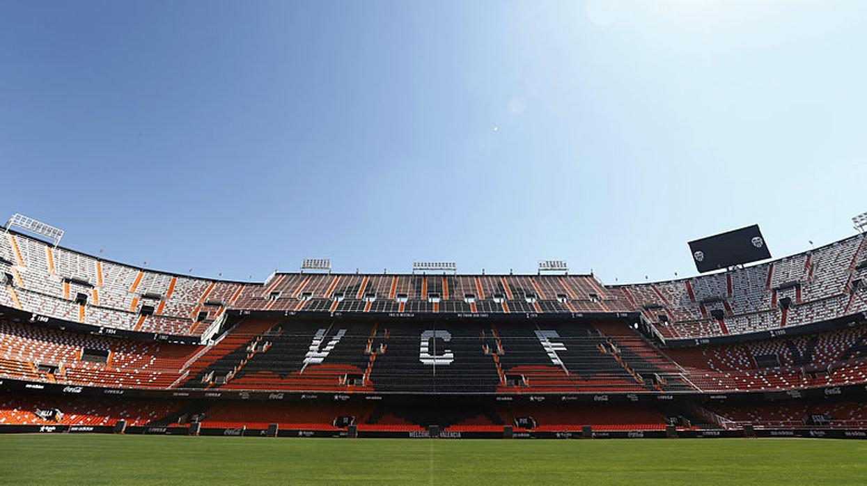 Imagen del Estadio de Mestalla