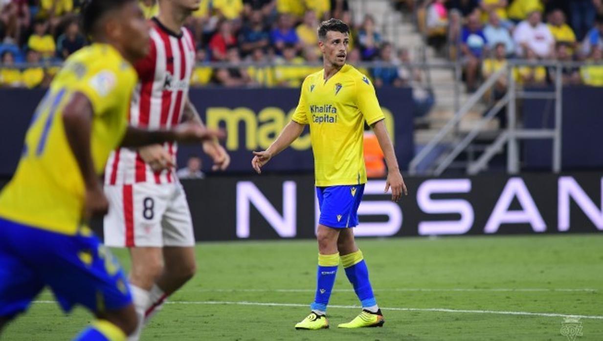 antonio blanco, en el partido ante el athletic.